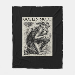 Goblin-Modus Goblincore Fairycore mittelalterliche Fleecedecke