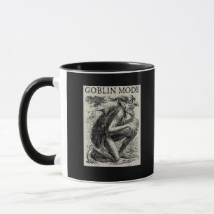 Goblin-Modus Goblincore Fairycore mittelalterliche Tasse