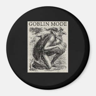 Goblin-Modus Goblincore Vintage-Ästhetik Lustig Au Magnet