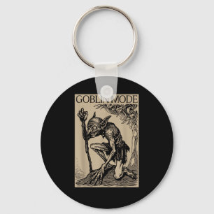 Goblin-Modus Goblincore Vintage-Ästhetik Lustig Schlüsselanhänger