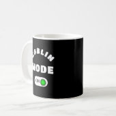 Goblin-Modus-Tasse Kaffeetasse (Vorderseite Links)