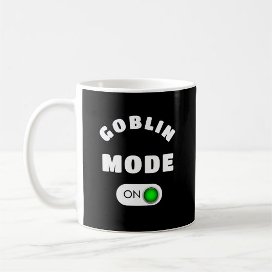 Goblin-Modus-Tasse Kaffeetasse (Links)