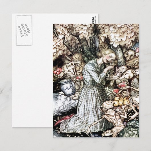 Goblin-Postkarte Postkarte (Vorne/Hinten)