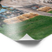 Goblin Rider Ox Racing Fantasy Art Foto Print (Ecke)