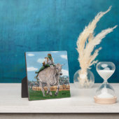 Goblin Rider Ox Racing Fantasy Foto Plaque Fotoplatte (InSitu)