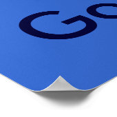 Goblin Shark Poster (Ecke)