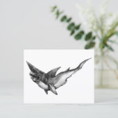 Goblin Shark - Postkarte (Stehend Vorderseite)