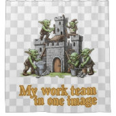 Goblin team curtain duschvorhang (Vorderseite)