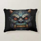 Goblin und Orc Portrait Dekokissen (Vorderseite)