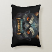 Goblin und Orc Portrait Dekokissen (Vorderseite(Vertikal))