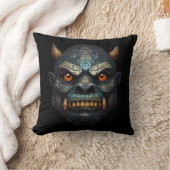 Goblin und Orc Portrait Kissen (Decke)