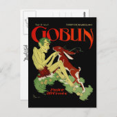 Goblin und Rabbit Postkarte (Vorne/Hinten)