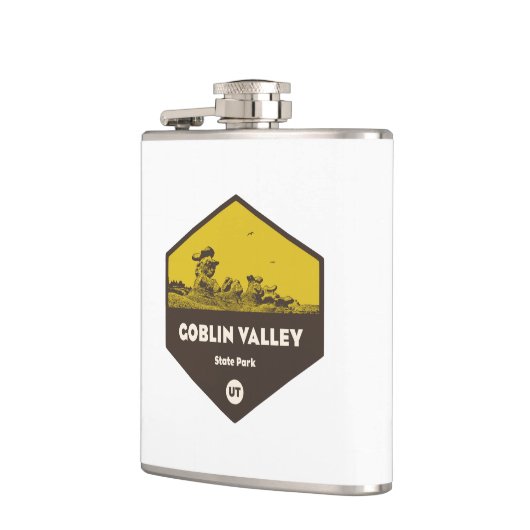 Goblin Valley Staat Park Flachmann (Links)