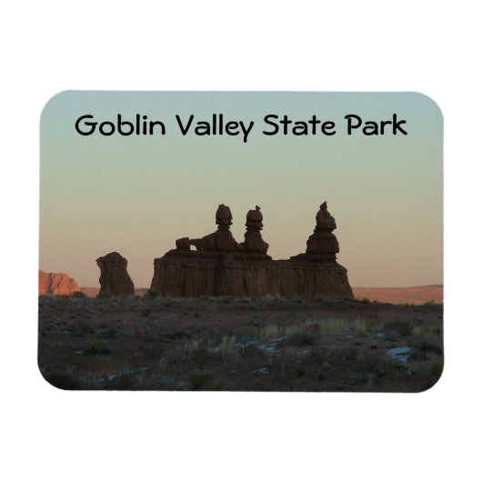 Goblin Valley Staat Park Magnet (Horizontal)