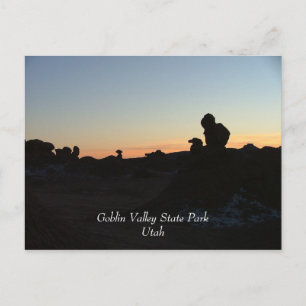 Goblin Valley Staat Park Postkarte