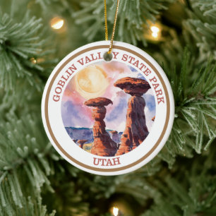 Goblin Valley Staat Park, Utah Keramik Ornament
