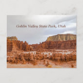 Goblin Valley Staat Park, Utah Postcard Postkarte (Vorderseite)
