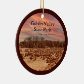 Goblin Valley Staat Park Utah Souvenir Geschenk Keramik Ornament (Rechts)