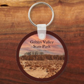 Goblin Valley Staat Park Utah Souvenir Geschenk Schlüsselanhänger (Rückseite)