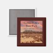 Goblin Valley Staat Park Utah Souvenir Magnet (Vorderseite/Rückseite)