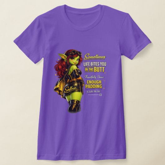 Goblinantics™ — Saffron™: Life Bites T-Shirt (Ablage )