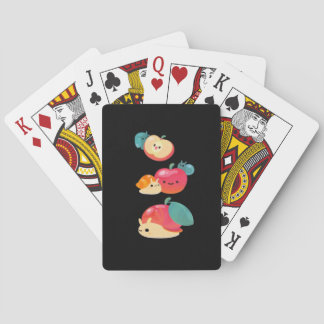 Goblincore Apfelschnecke Spielkarten