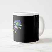Goblincore Asexual Pride Goblin Classic Jumbo-Tasse (Vorderseite Rechts)