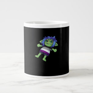 Goblincore Asexuelle Stolz Goblin Klassiker Jumbo-Tasse
