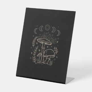 Goblincore-Ästhetik-Akademie-Cottagecore-Pilz Sockelschild
