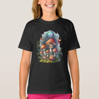 Goblincore-Ästhetik und dunkle Cocktails Mushroom T-Shirt