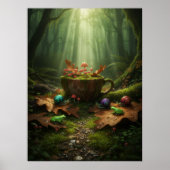 Goblincore Decayed Serenity Poster (Vorne)