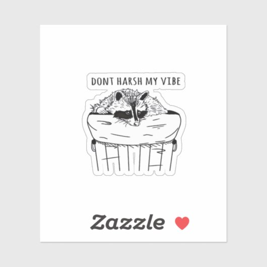 Goblincore Dont Harsh My Vibe Classic Aufkleber (Blatt)