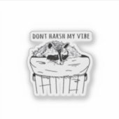 Goblincore Dont Harsh My Vibe Classic Aufkleber (Vorderseite)