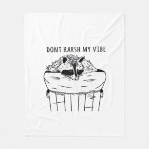Goblincore Dont Harsh My Vibe Classic Fleecedecke