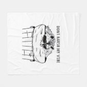Goblincore Dont Harsh My Vibe Classic Fleecedecke (Vorderseite (Horizontal))