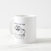 Goblincore Dont Harsh My Vibe Classic Kaffeetasse (Vorderseite Links)