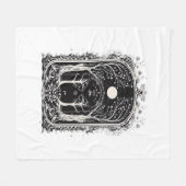 Goblincore Fantasy Gate To  Classic Fleecedecke (Vorderseite (Horizontal))