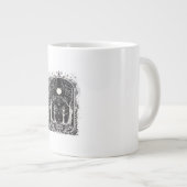 Goblincore Fantasy Gate To  Classic Jumbo-Tasse (Vorderseite Rechts)