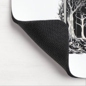 Goblincore Fantasy Gate To  Classic Mousepad (Ecke)