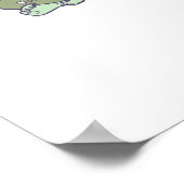 Goblincore Fart Goblin Classic Poster (Ecke)