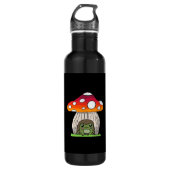 Goblincore Frog Classic Edelstahlflasche (Vorderseite)