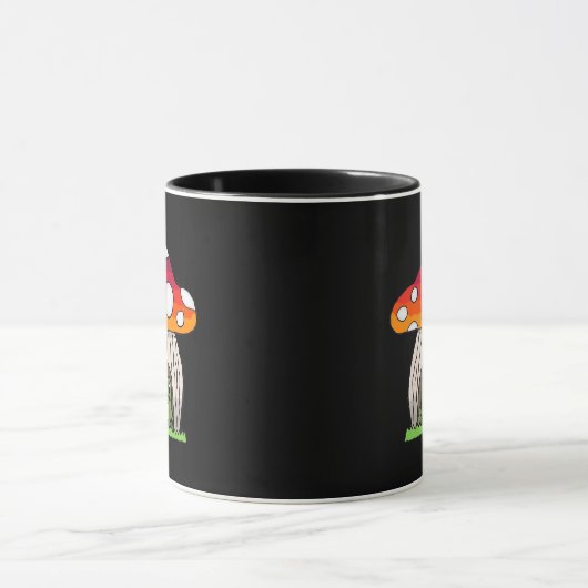 Goblincore Frog Classic Retro Appeal Tasse (Zentrum)