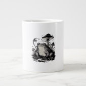 Goblincore Frog Minimal Classic Design Jumbo-Tasse (Vorderseite)