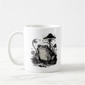 Goblincore Frog Minimal Classic Design Kaffeetasse (Links)