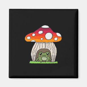 Goblincore-Frosch klassische Retro-Ausstrahlung Magnet