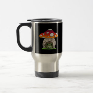 Goblincore-Frosch klassische Retro-Ausstrahlung Reisebecher