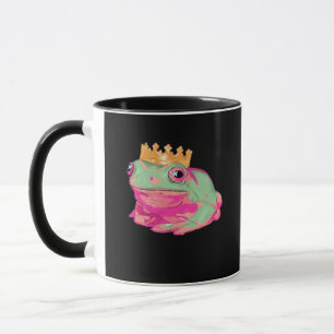 Goblincore-Frosch klassische Retro-Ausstrahlung Tasse