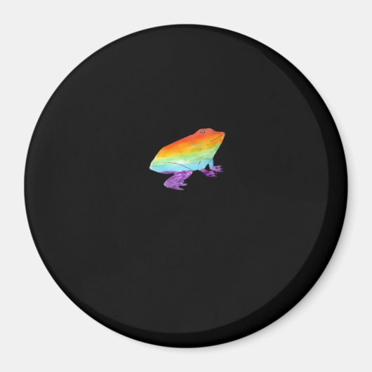 Goblincore Gay Frog Classic Magnet (Vorne)