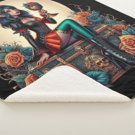 Goblincore Gothic Fairy Fantasy Hallowmas Sherpadecke (3/4)