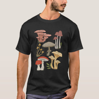 Goblincore Mushroom Mycology Fungi Cotattcore Aes T-Shirt